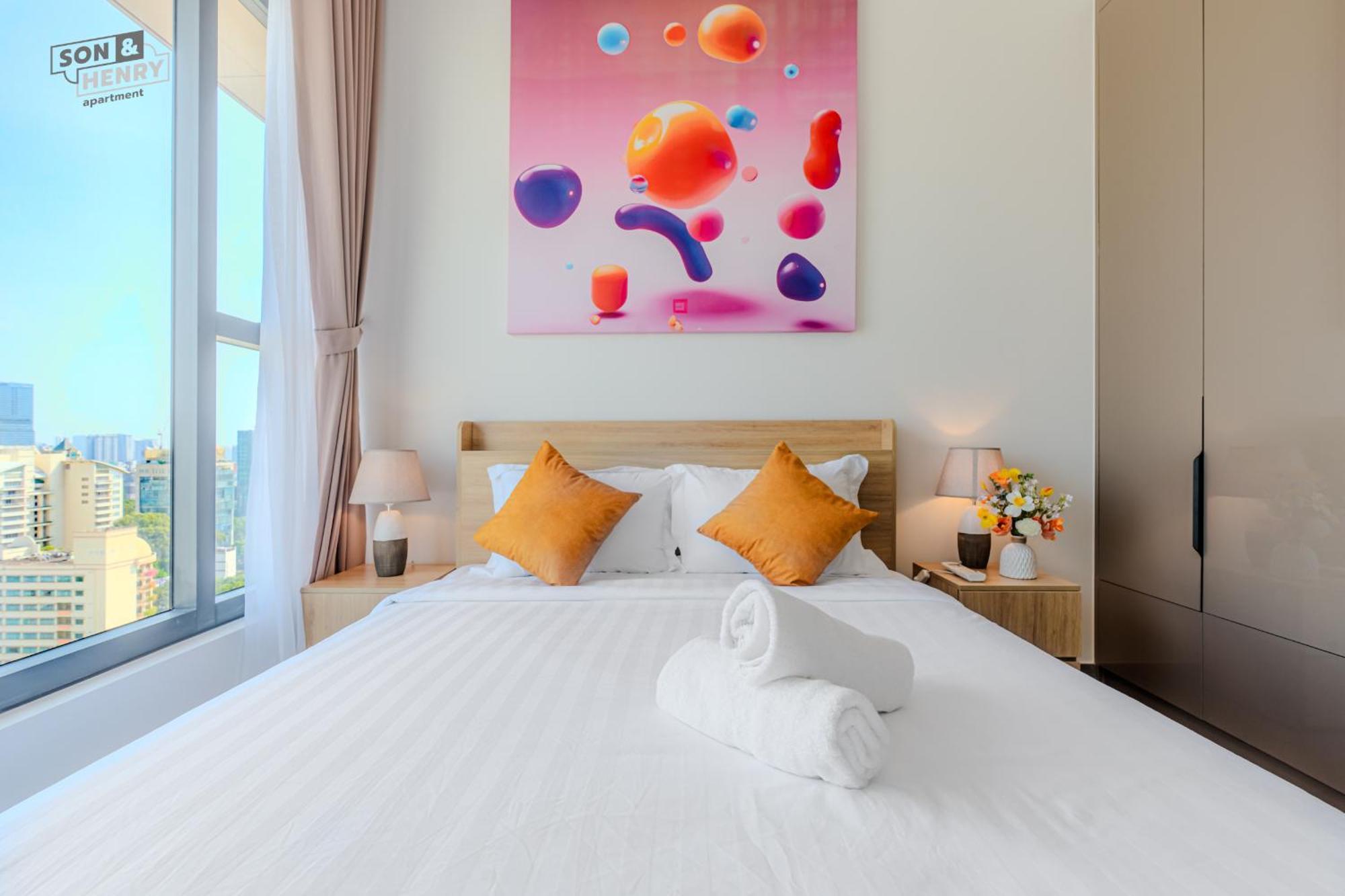 Son&Henry The Marq Luxury Apartment Bandar Ho Chi Minh Luaran gambar