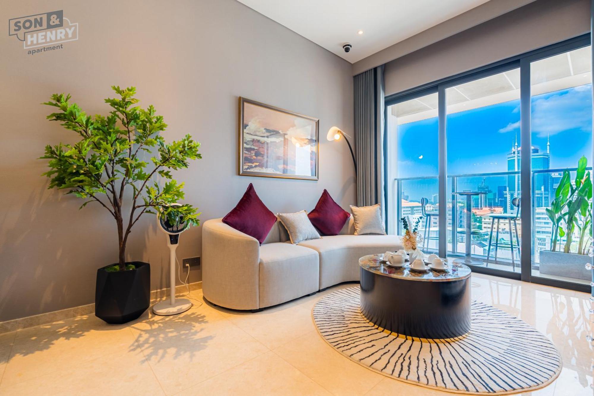 Son&Henry The Marq Luxury Apartment Bandar Ho Chi Minh Luaran gambar